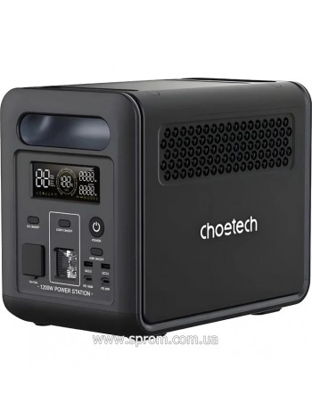 Портативне джерело живлення Choetech BS068-EU-BKGY (1,2 кВт)
